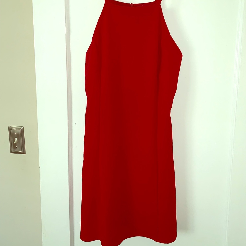 New with tags red mini dress
